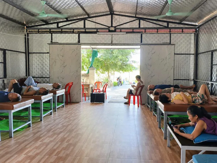 Khu vực nghỉ lại cho người nhà