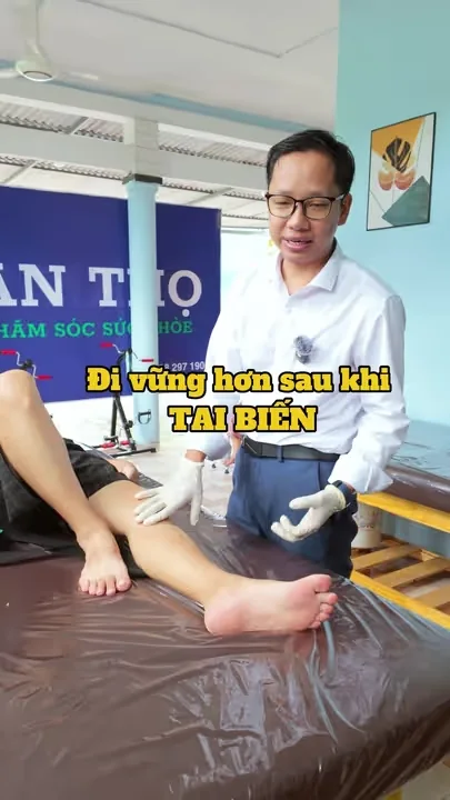 Làm sao để đi vững hơn sau tai biến?